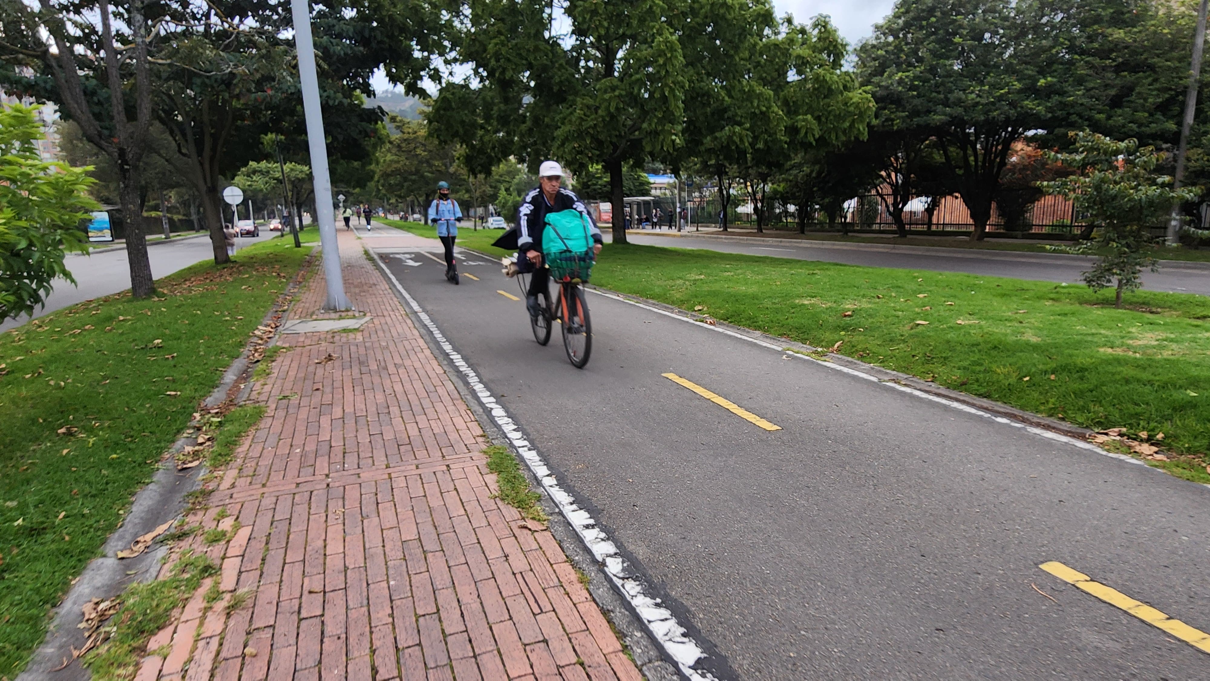 Red de ciclorrutas implementada en la ciudad