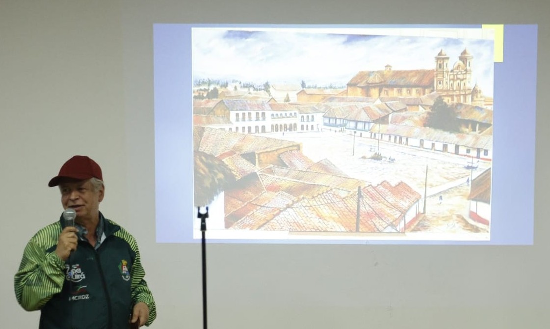 Representación artística de Zipaquirá, explicada por Jaime Rojas 