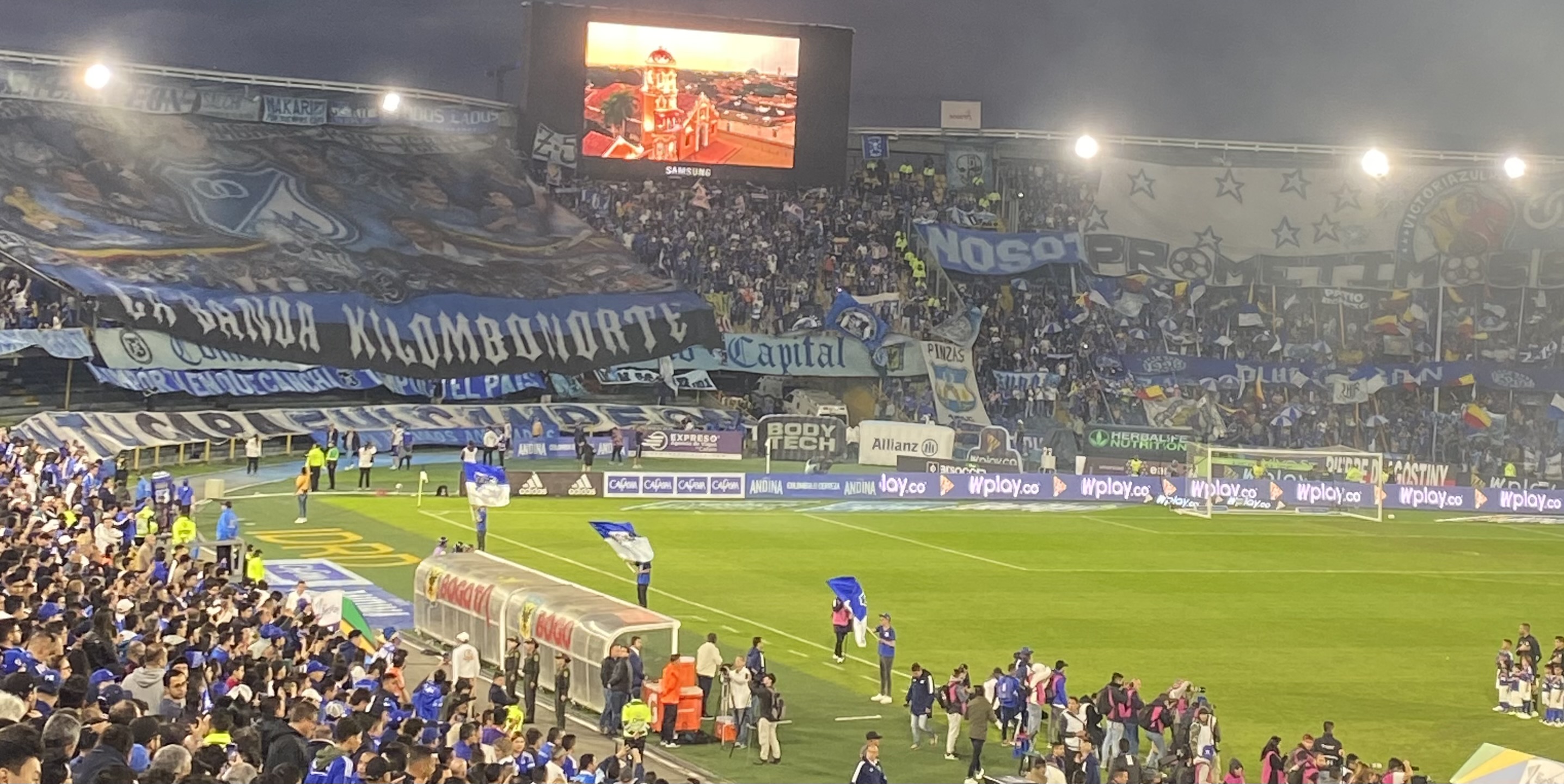 Barras bravas Millonarios F.C. 
