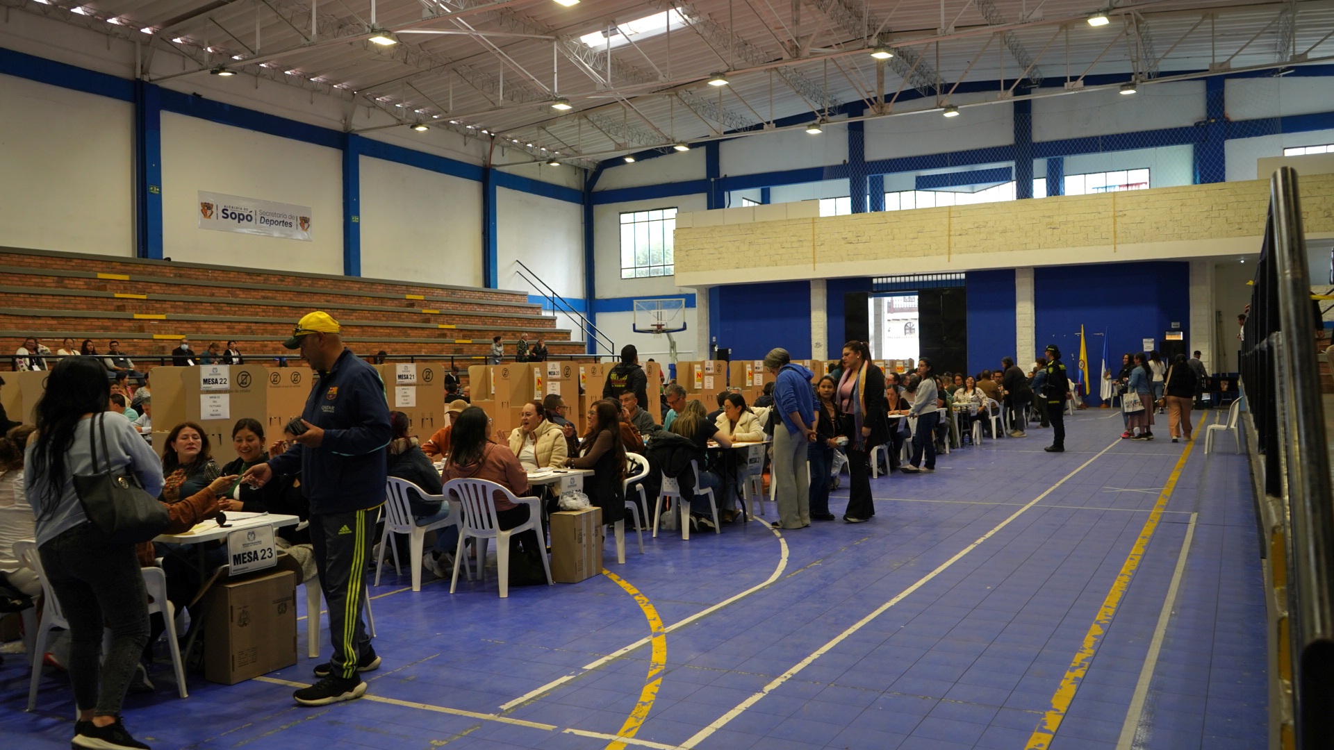 Cierran Urnas en Sopó