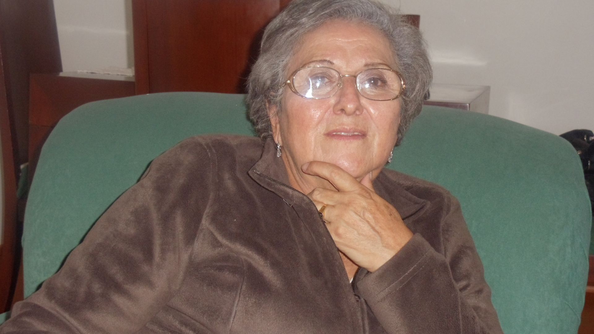 Foto de Silvia en su residencia