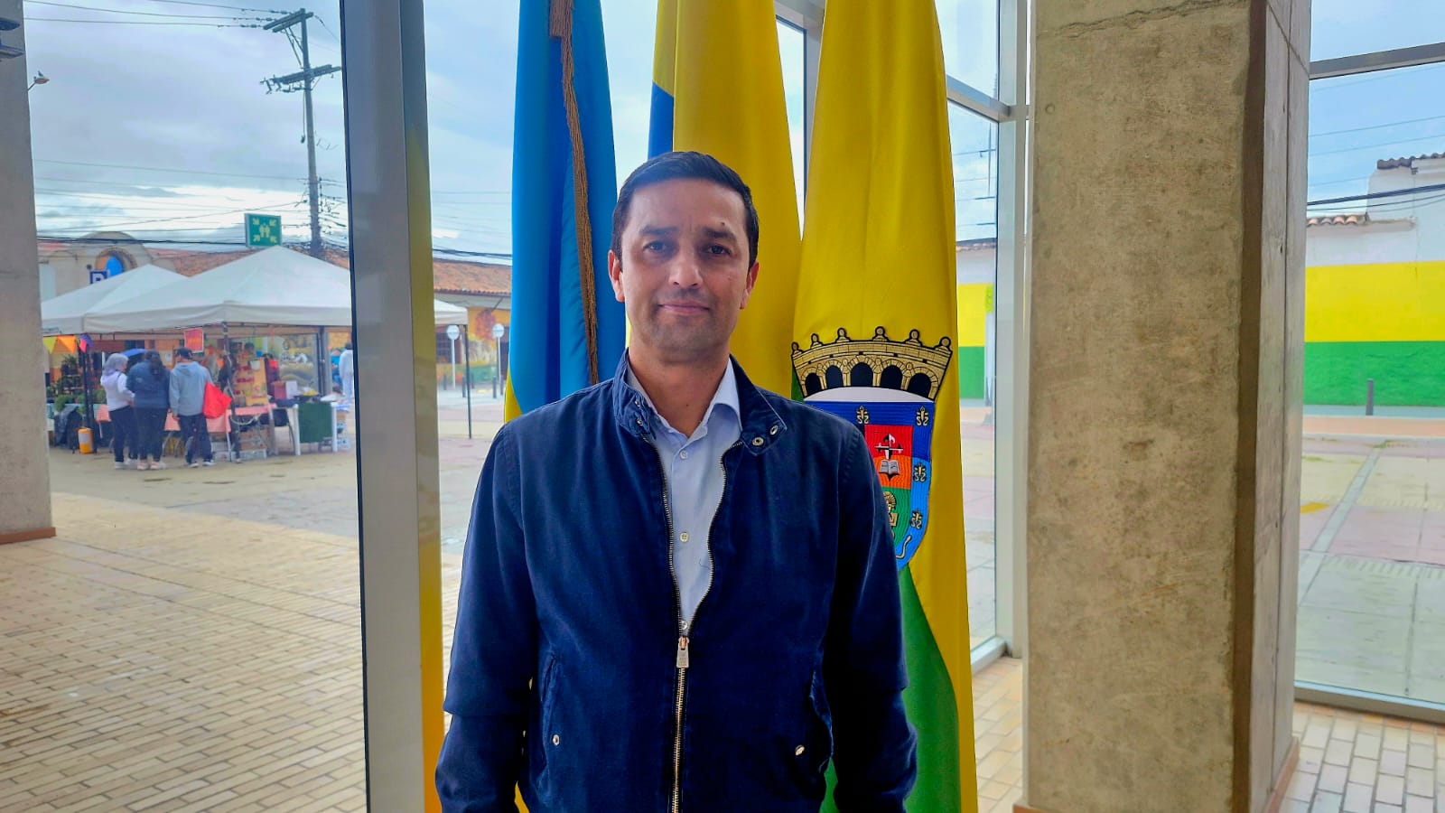 Secretario de educación del municipio, Harvey Torres