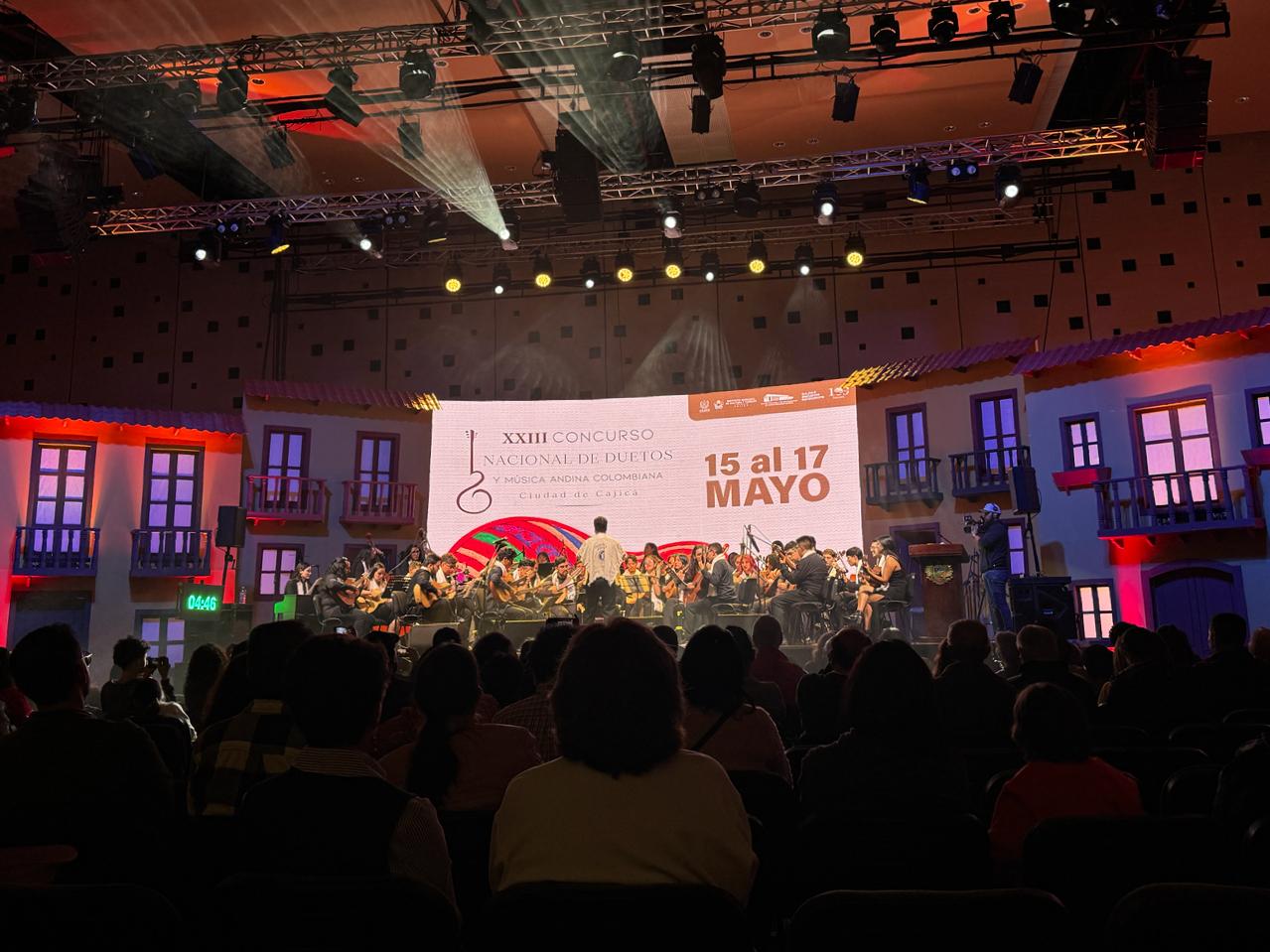 Banda del maestro Oscar Orlando Santafé en concierto
