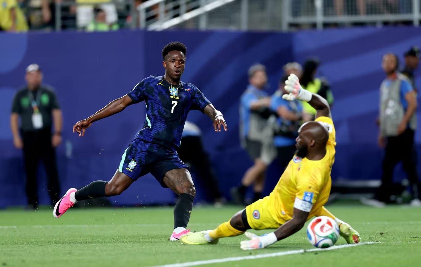 Gol de Vinicius contra Haití en Mundial 2026