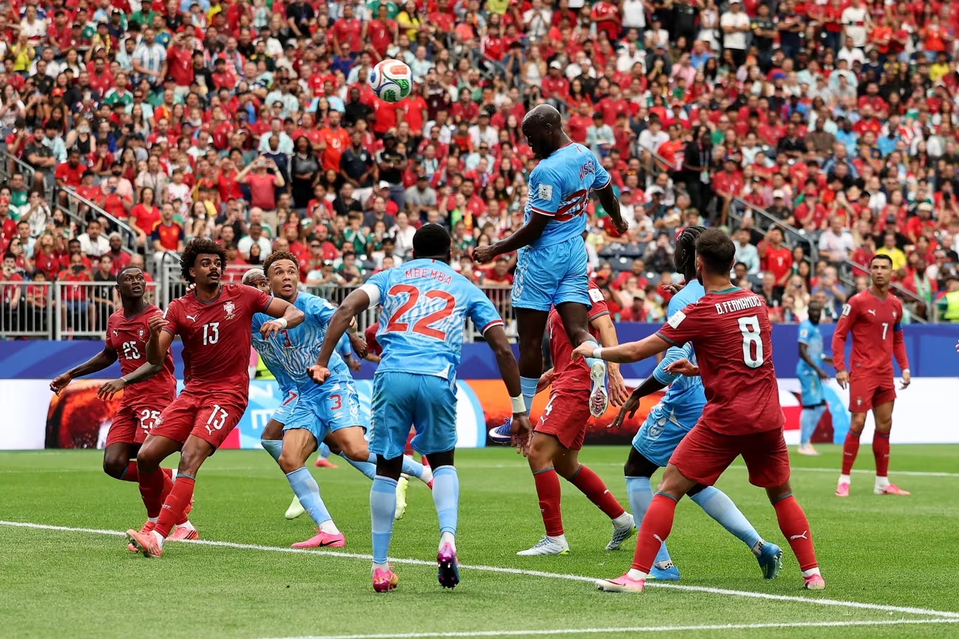 Gol del empate de Yoane Wissa a Portugal