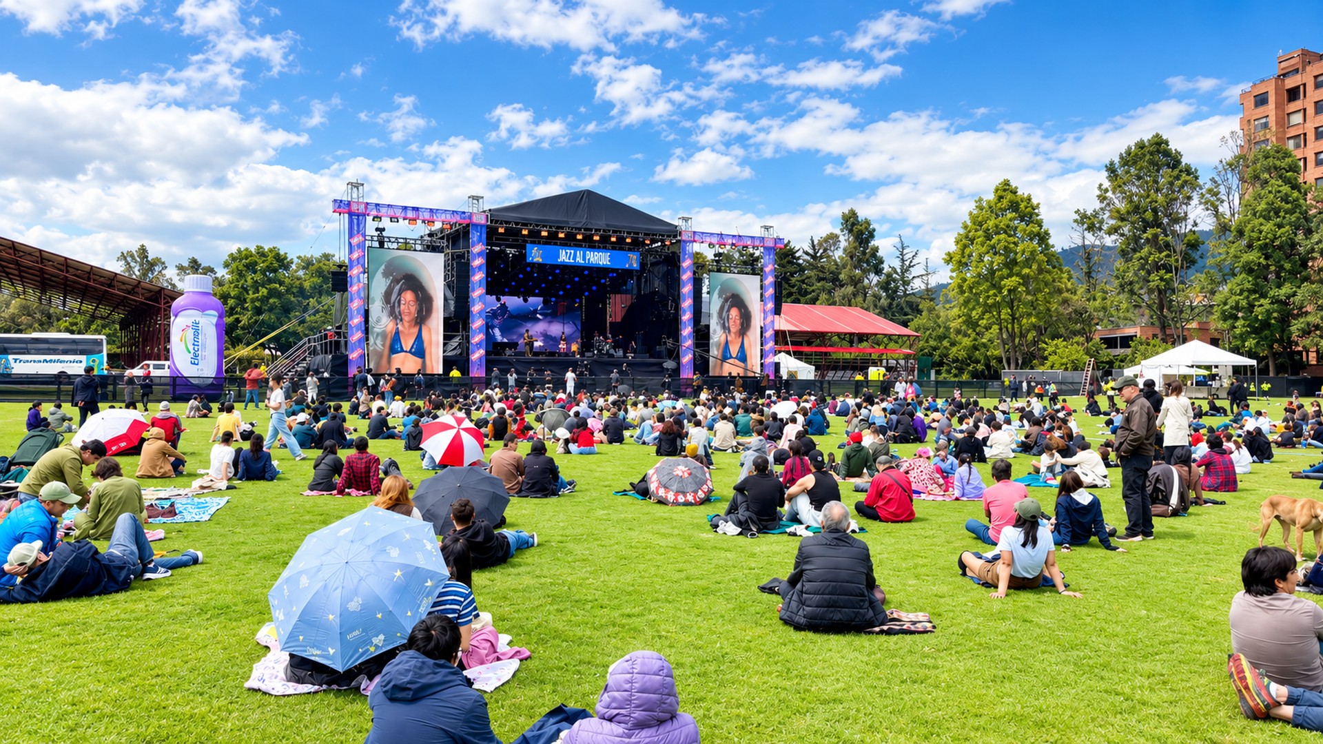 Foto de el Festival Jazz al Parque 2026 en Bogotá