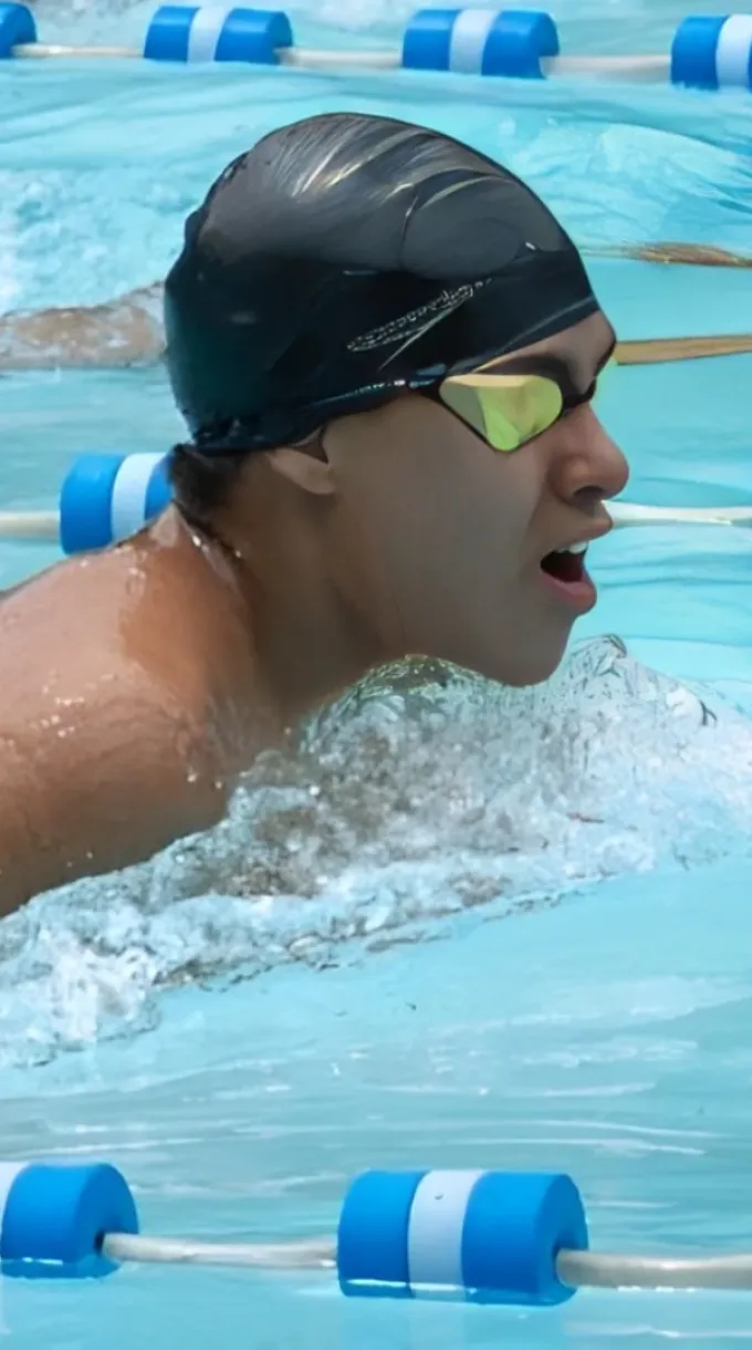 Nadar por la vida es mi camino